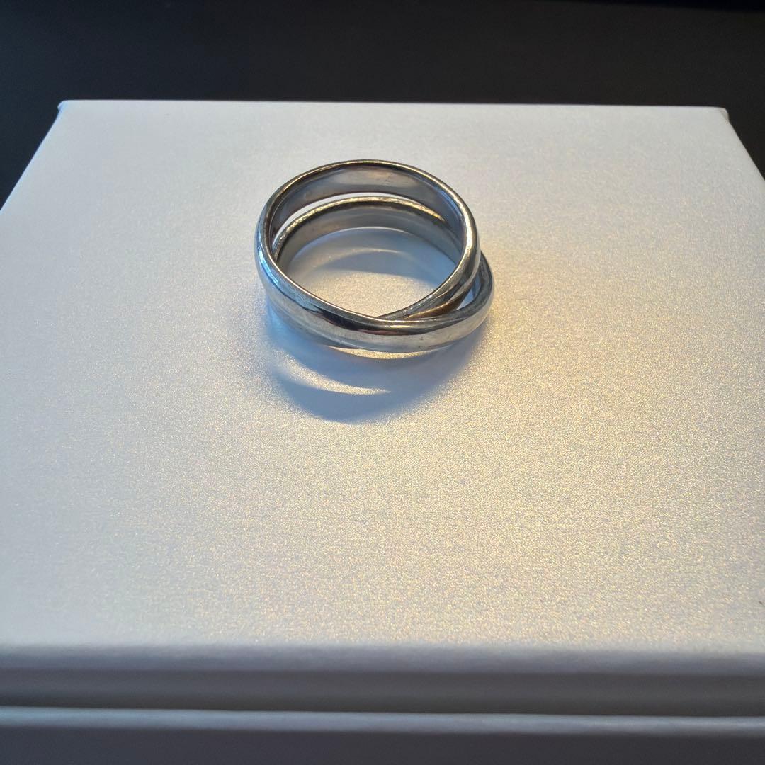 マ*ン様 【CTHY】WINDING RING RHODIUM SILVER 1