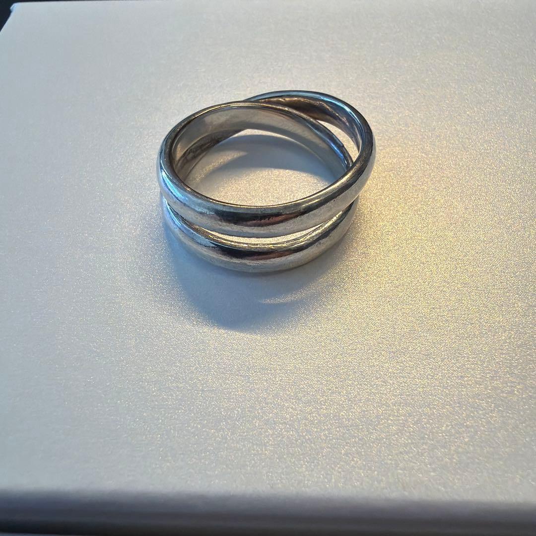 マ*ン様 【CTHY】WINDING RING RHODIUM SILVER 1