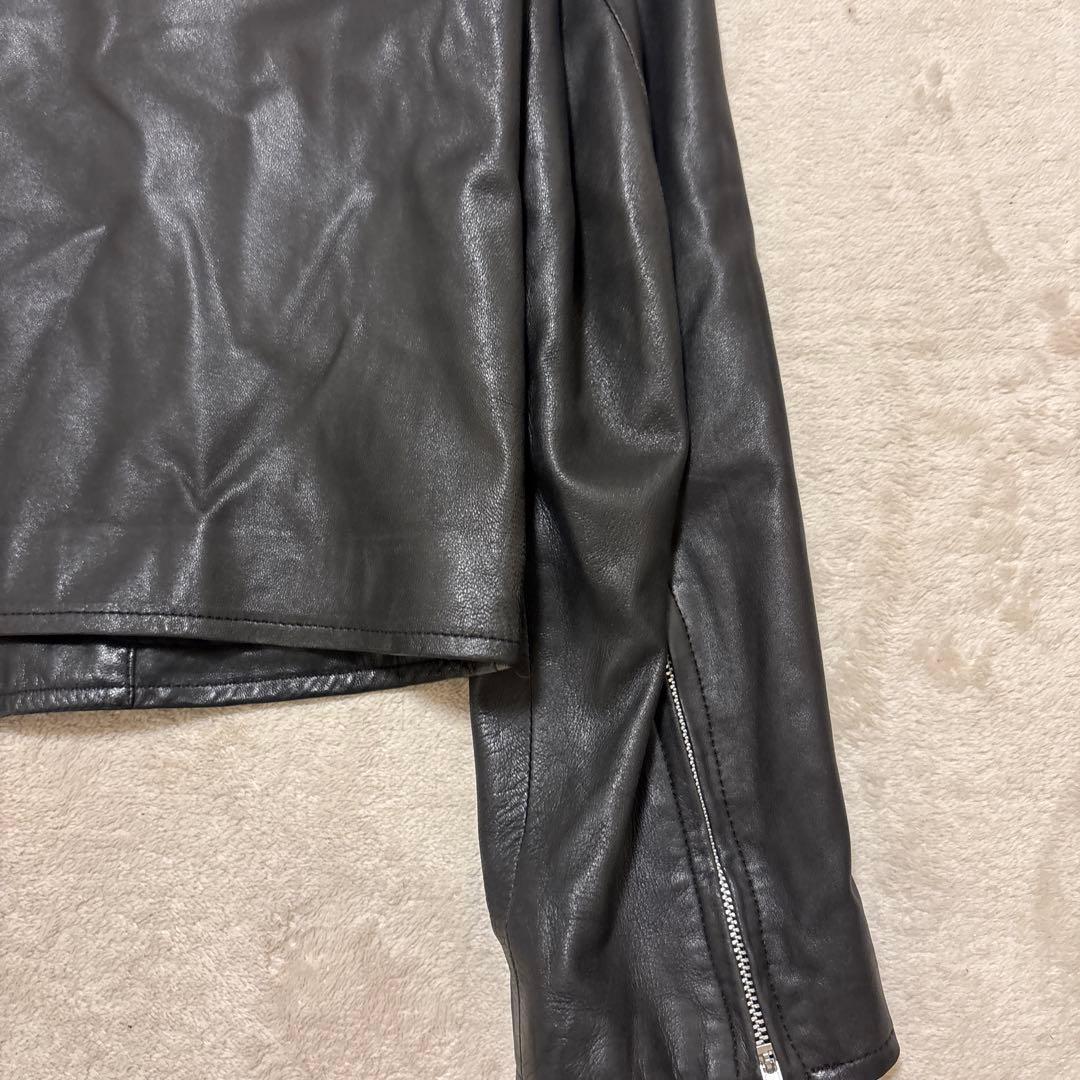 ジャケット・アウター 00s yohji yamamoto lamb lether jacket