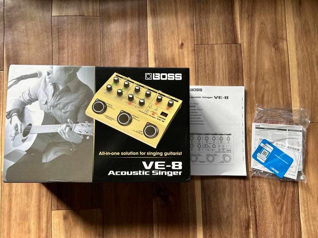 BOSS VE-8 ボーカル、アコギ用プリアンプ、ルーパー、エフェクト　箱他あり