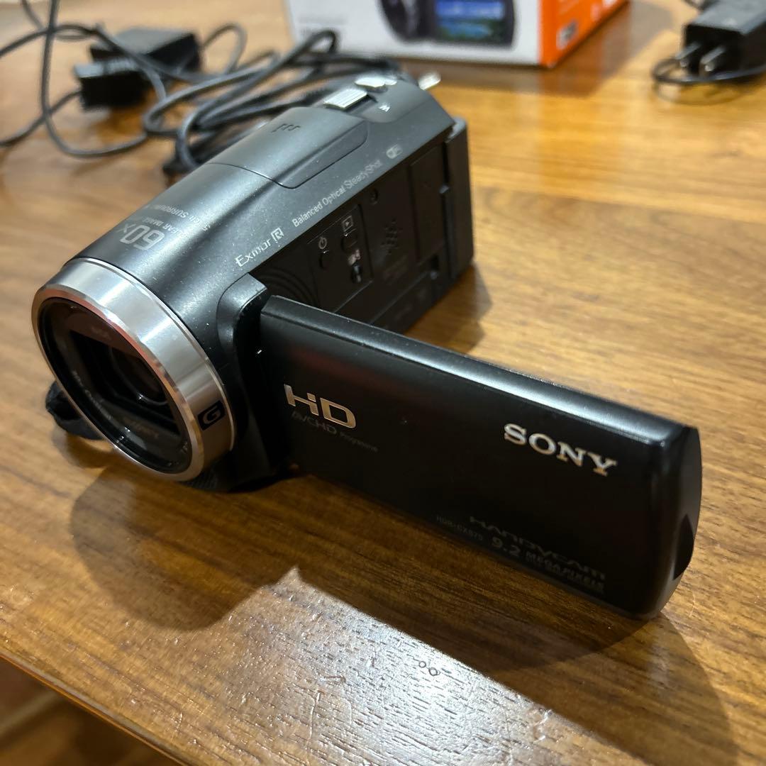SONY HDR-CX675 ビデオカメラ 本体と付属品