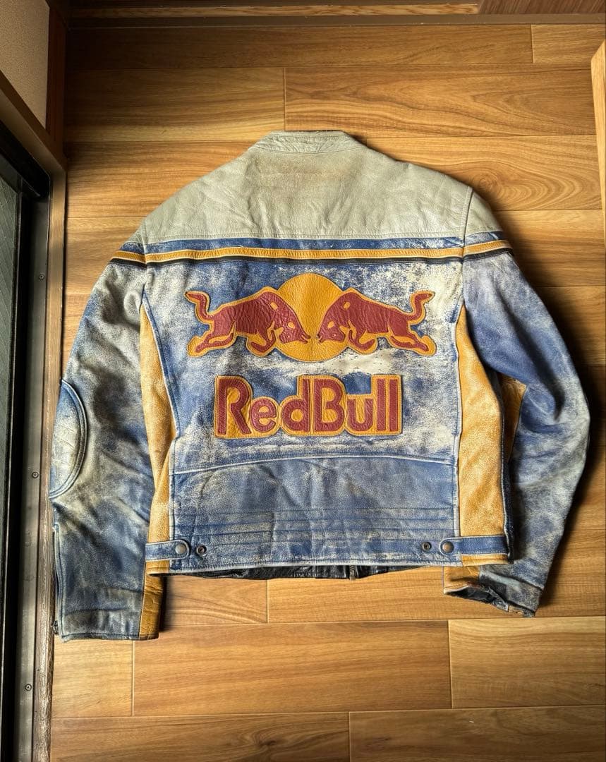 レーシングジャケットRed Bull 革ジャン