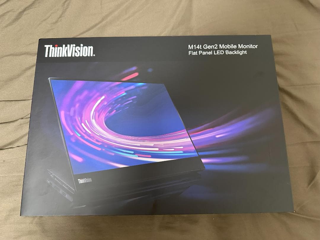 Lenovo ThinkVision M14t Gen2 (タッチ液晶モデル)