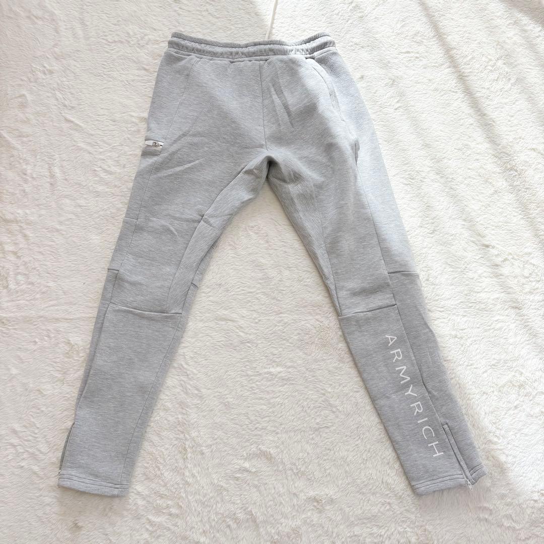 ARMYRICH アーミーリッチ　セットアップ　L グレー　パーカー　ロゴ