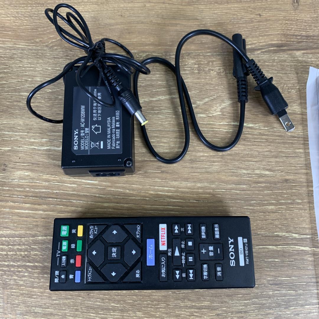 美品　2018年製　SONY　ブルーレイディスクプレーヤー　DVDプレーヤー