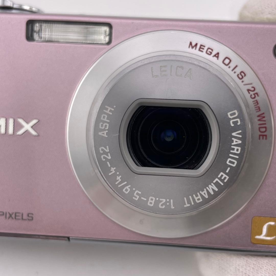 実写美⭕️【動作確認済】Panasonic LUMIX DMC-FX37 ピンク