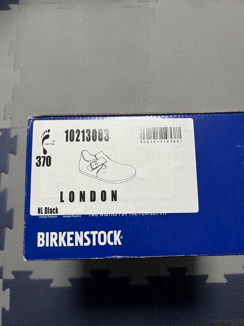 BIRKENSTOCK London NL Black ナロー 37 試着のみ