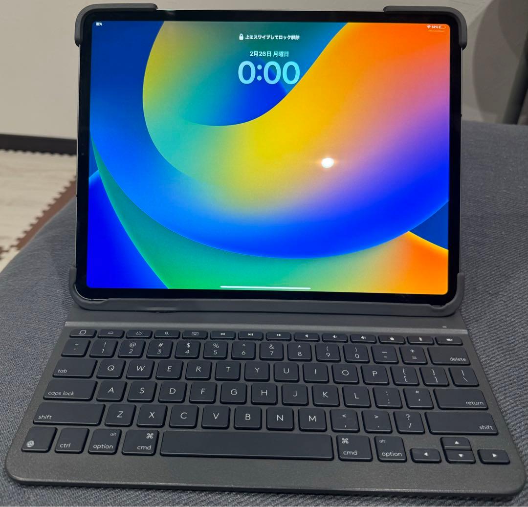 iPad pro 12.9インチ 512GB 第3世代 キーボード付