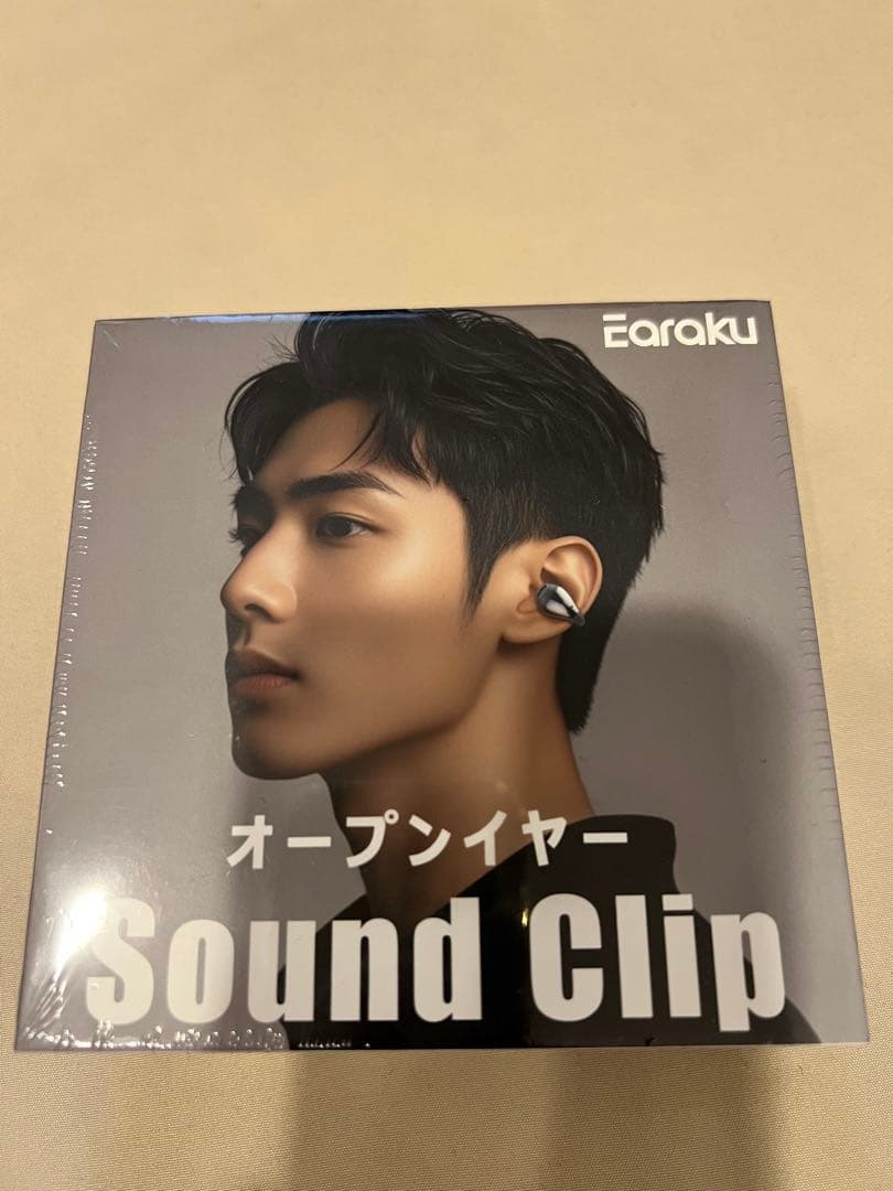 Earaku SoundClip F308 ワイヤレスイヤホン イヤーカフ型