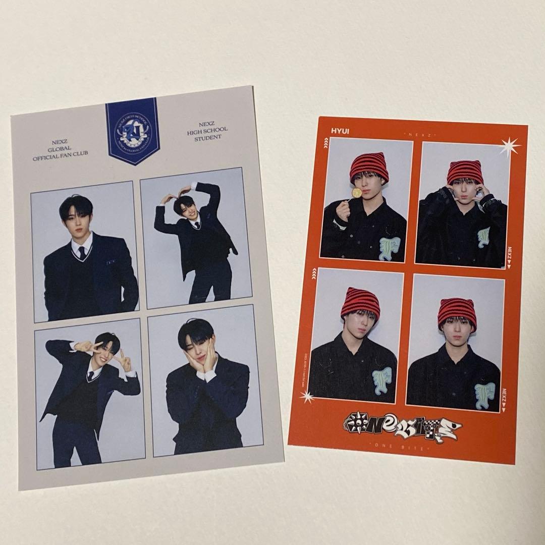 【バラ売り】NEXZ HYUI トレカ 缶バッジ アクリルスタンド ラントレ