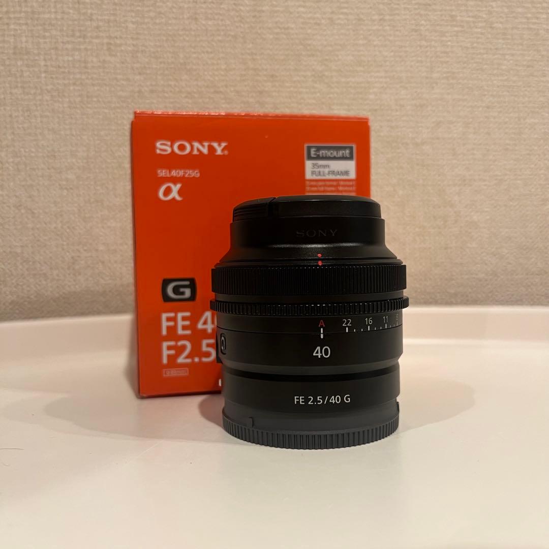 Sony FE 40mm F2.5 G レンズ 本体