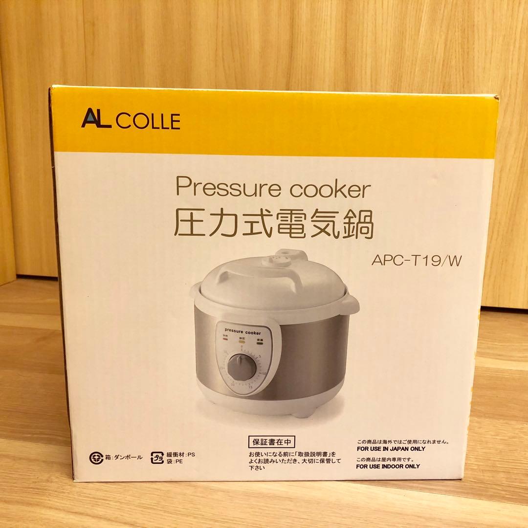 【新品 未使用】圧力式電気鍋 アルファックス コイズミ