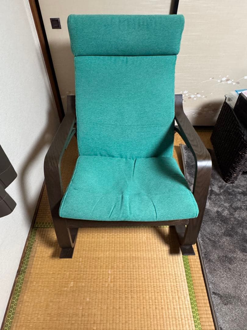 IKEA✩ポエング・オットマンセット