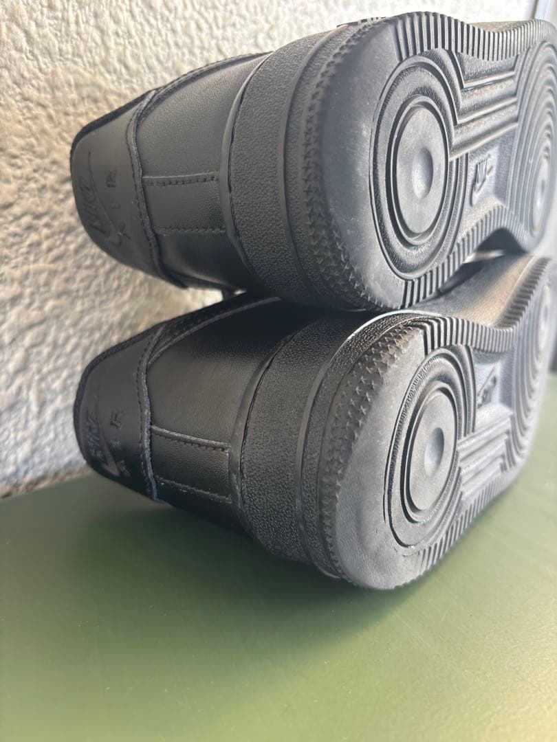 NIKE エアフォース1 ブラック　黒　26.5センチ