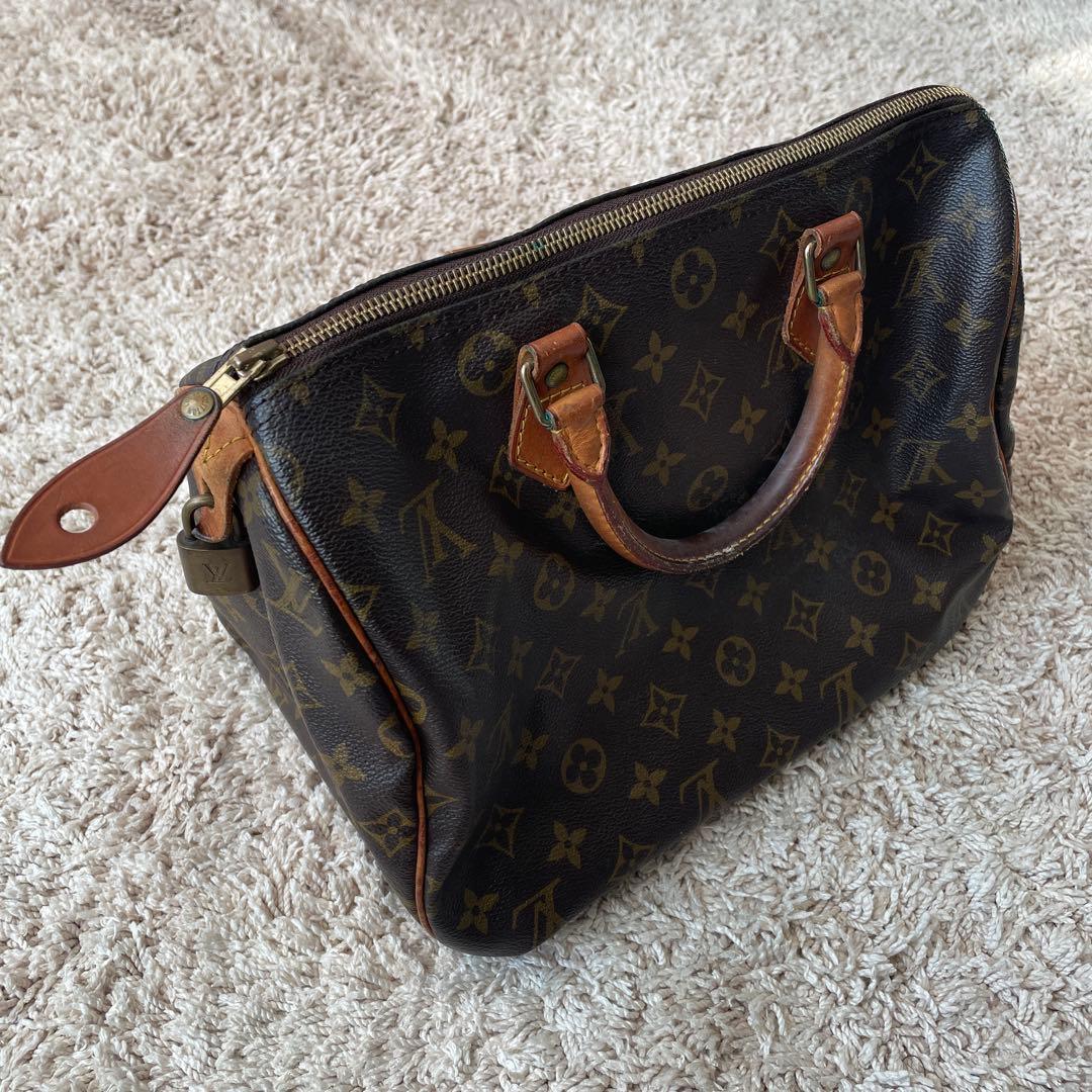 LOUIS VUITTON　モノグラム　ボストンバッグ　スピーディ35