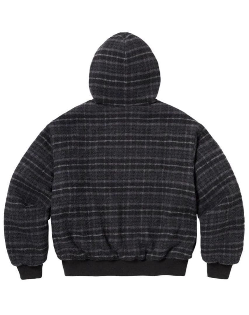 ジャケット・アウター supreme Plaid Wool Hooded Work Jacket