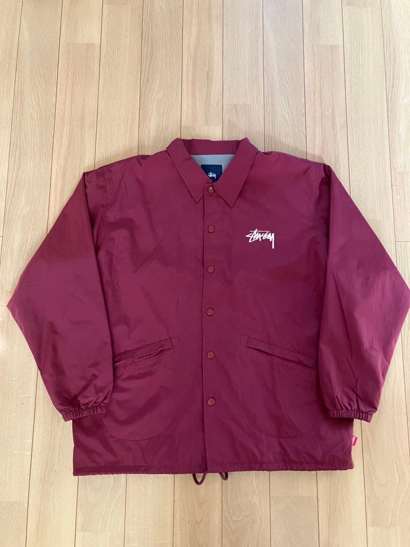 未使用　デッド　stussy コーチジャケット　ドラゴン柄　ヴィンテージ