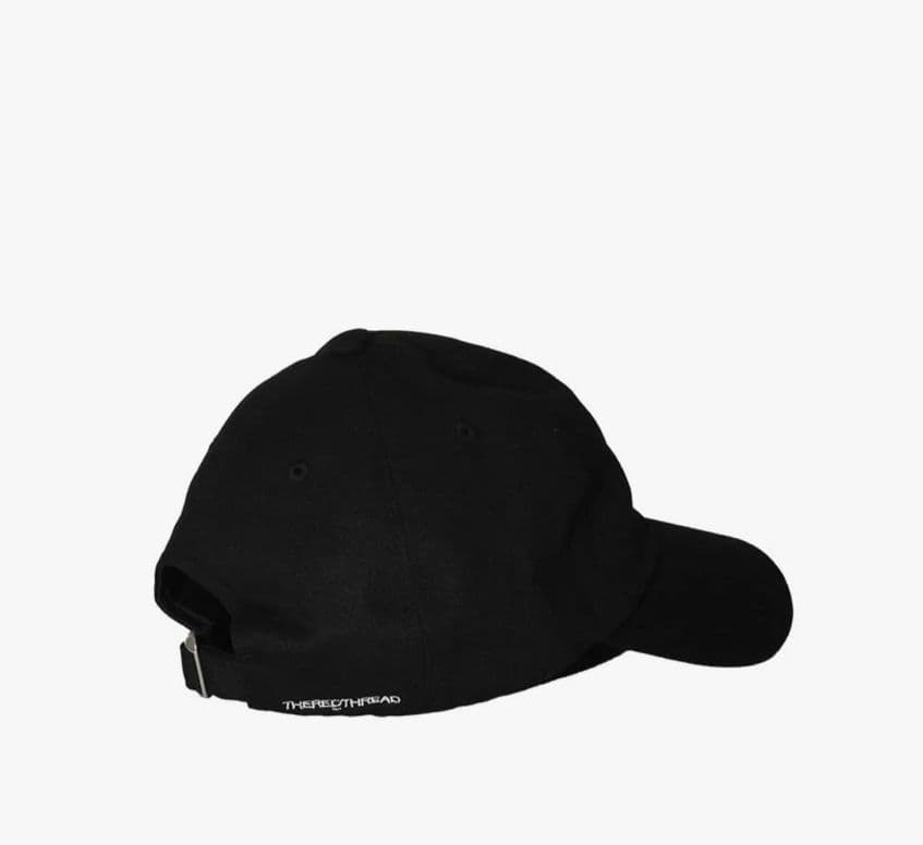 THEREDTHREAD logo cap scarlet ブラック