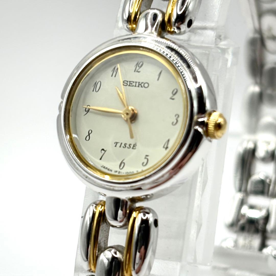 【稼働/電池新品】SEIKO セイコー TISSE ティセ 1F21-0J50