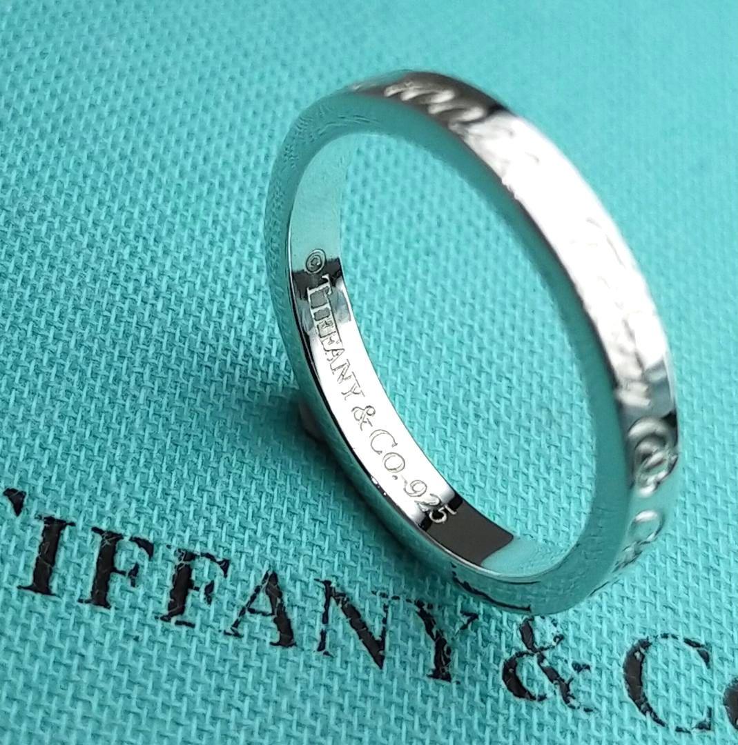 ★SALE★【ティファニー】ノーツ　ナロー　リング　１３号　2609