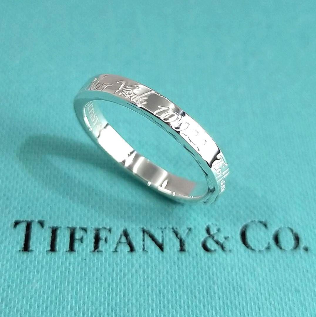 ★SALE★【ティファニー】ノーツ　ナロー　リング　１３号　2609