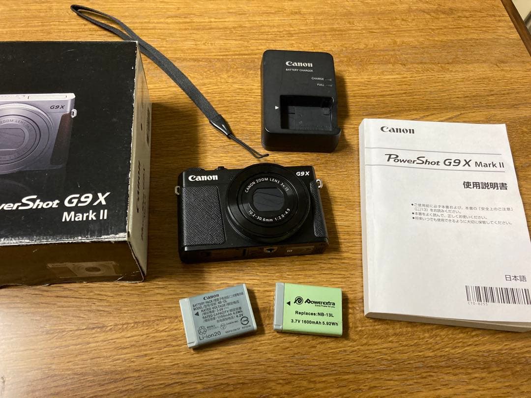 Canon PowerShot G9X MarkII ブラック 【美品】