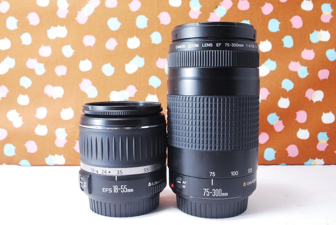 ✨ショット数2183回✨超美品✨Canon kiss X7 ダブルレンズセット