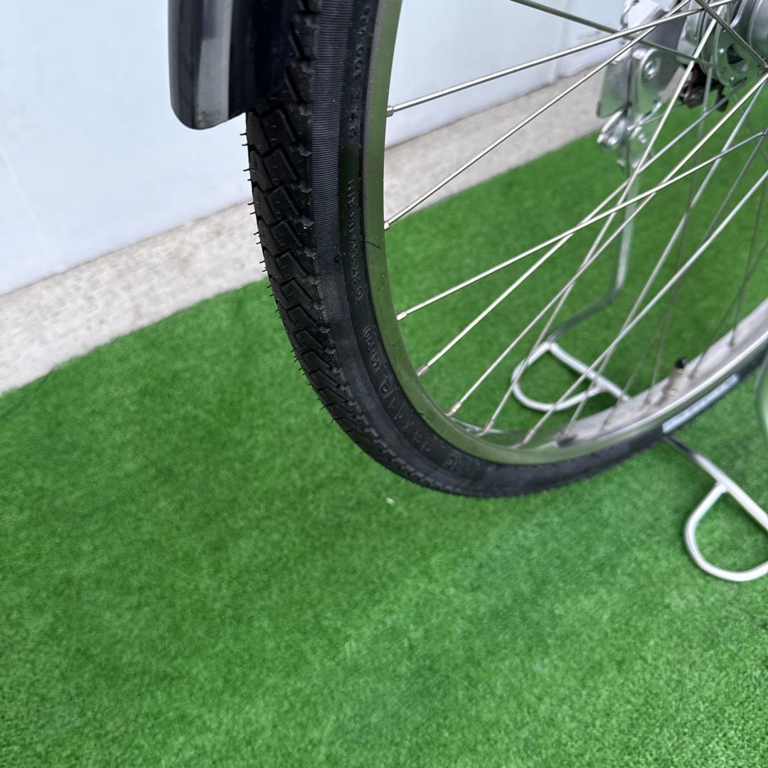 Panasonicパナソニック電動アシスト自転車26インチ 16Ah グレー美品