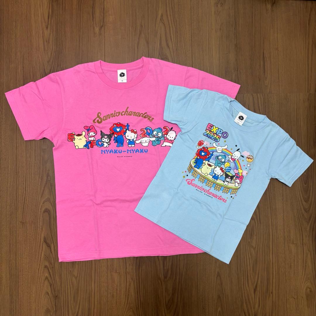 万博　ミャクミャク　サンリオ　Tシャツ2枚