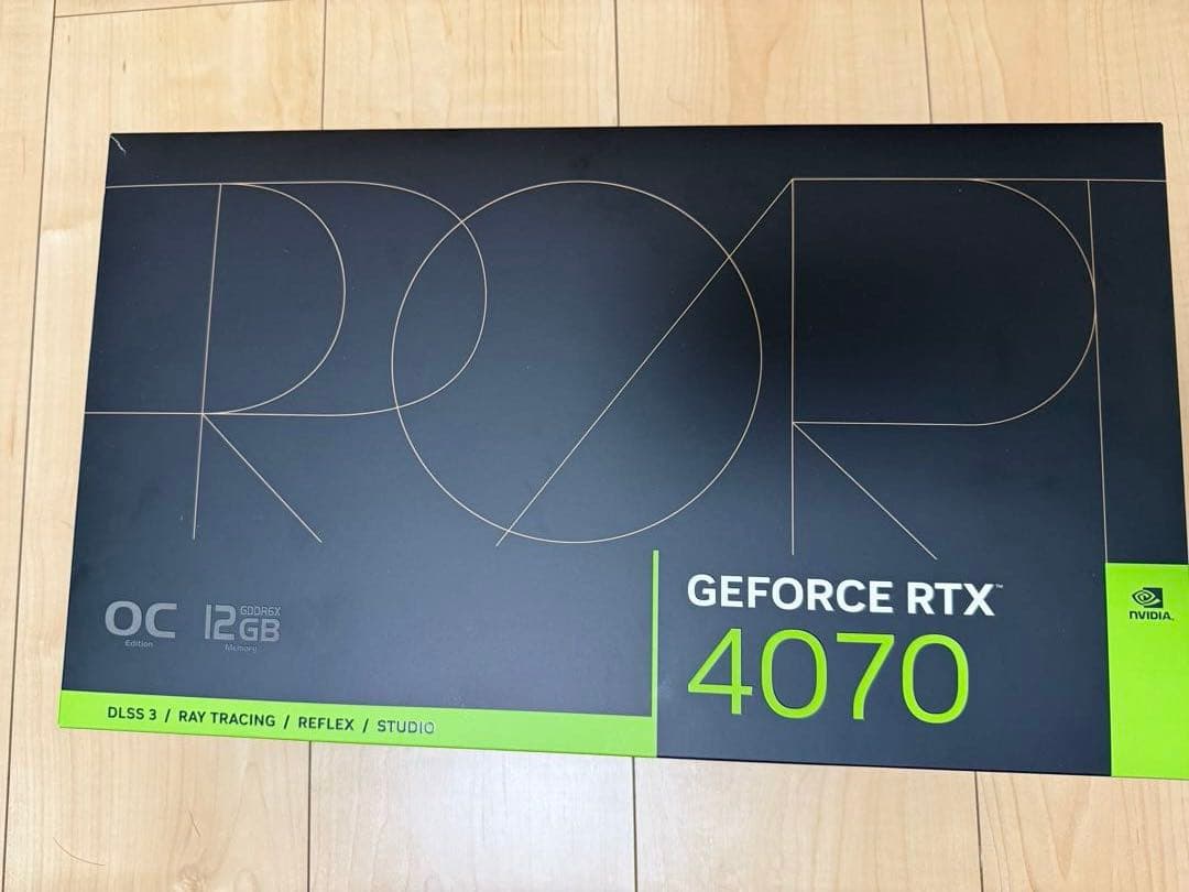 グラフィックボード・グラボ・ビデオカード ASUS PROART-RTX4070-O12G