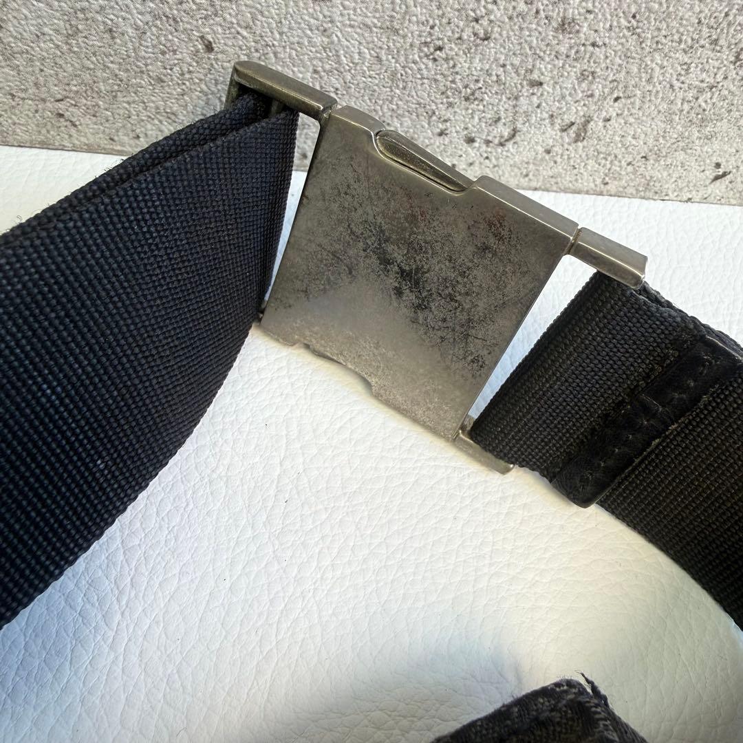 M*a様 GUCCI ボディバッグ ブラック GGキャンバス 保管袋付き