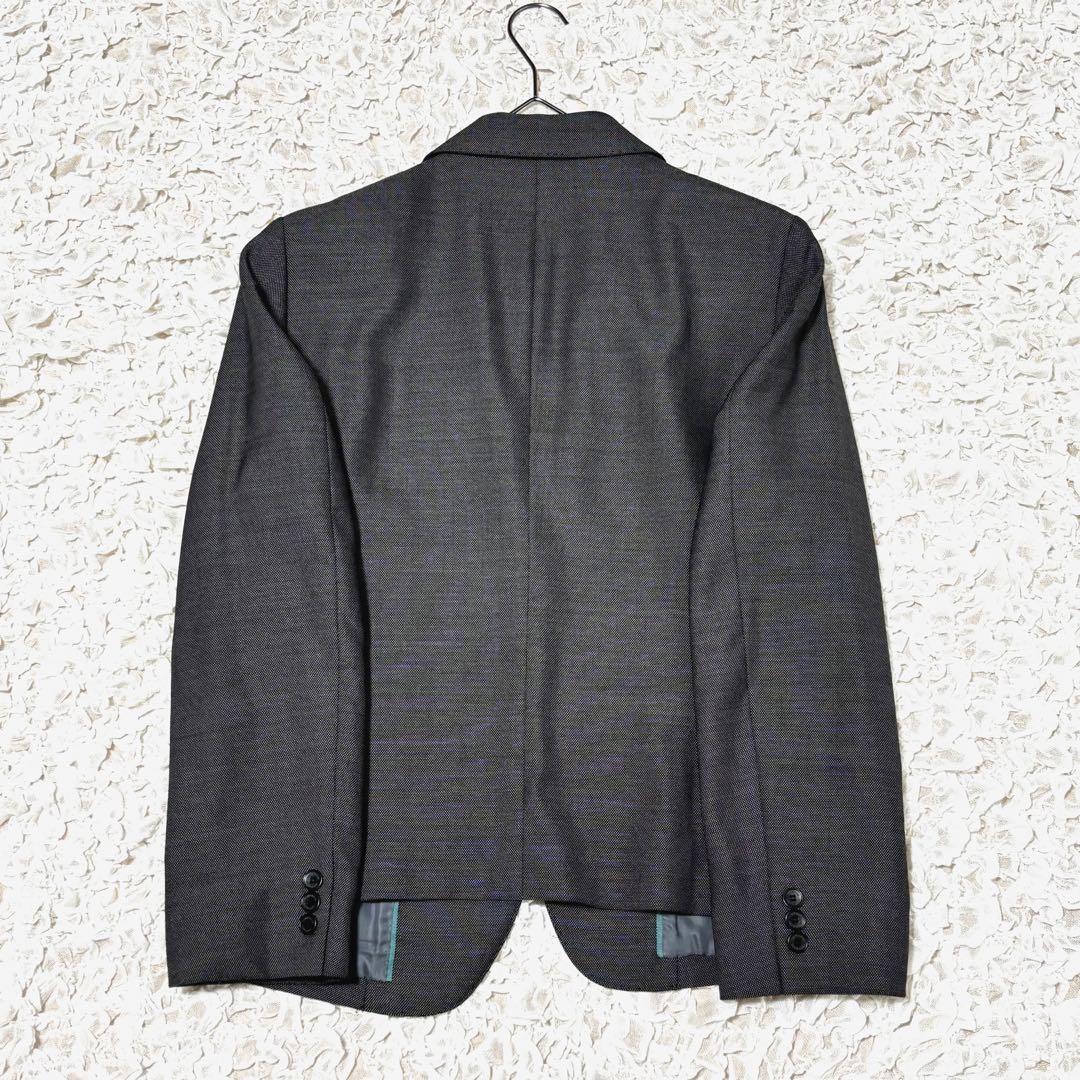 美品 ニューヨーカー パンツスーツ セットアップ シルク混 グレー 15 2XL