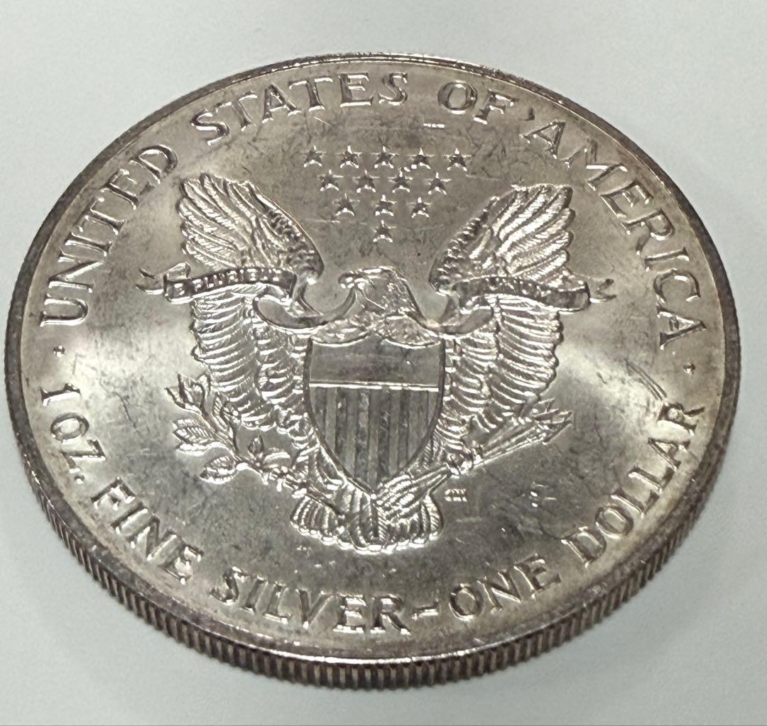 2001年 シルバーイーグル 銀貨 silver999