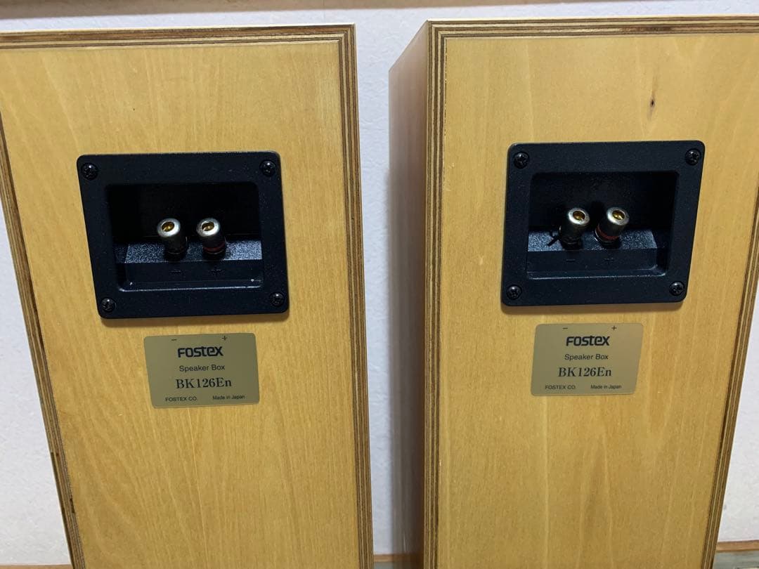 FOSTEX 純正バックロードホーン　スピーカーボックス　BK126En