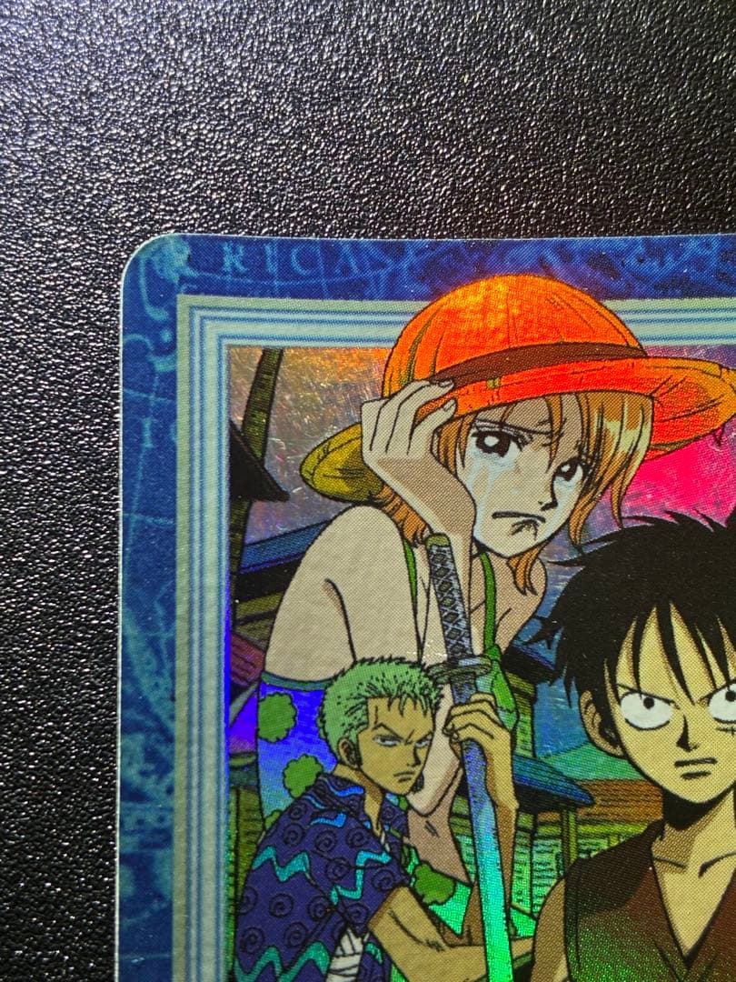 希少　初期　ワンピースカード　美品　ルフィ海賊団　結集　S40