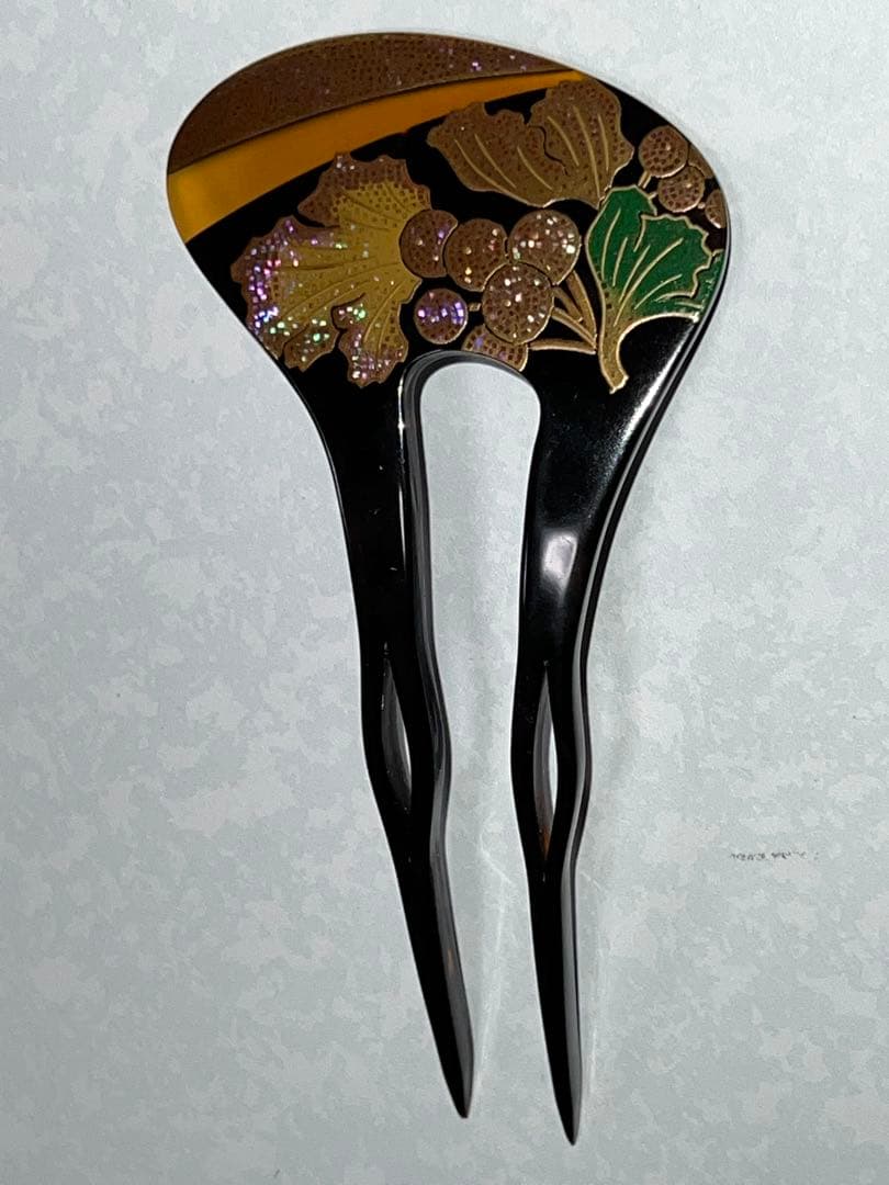 べっ甲　櫛　かんざし　鼈甲　ほんべっ甲　鼈甲細工　保証書付　髪飾り