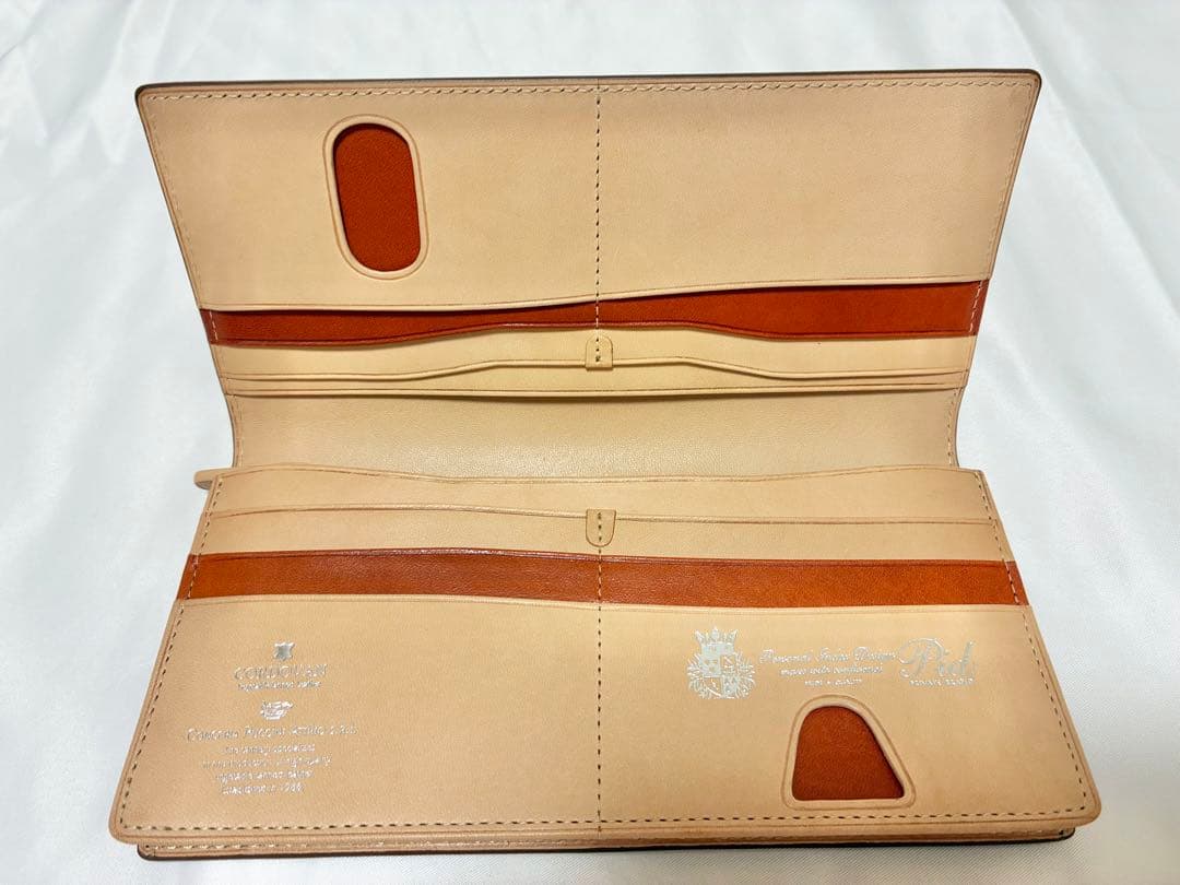 pid ピーアイディー コードバン長財布 vast ヴァスト キャメル