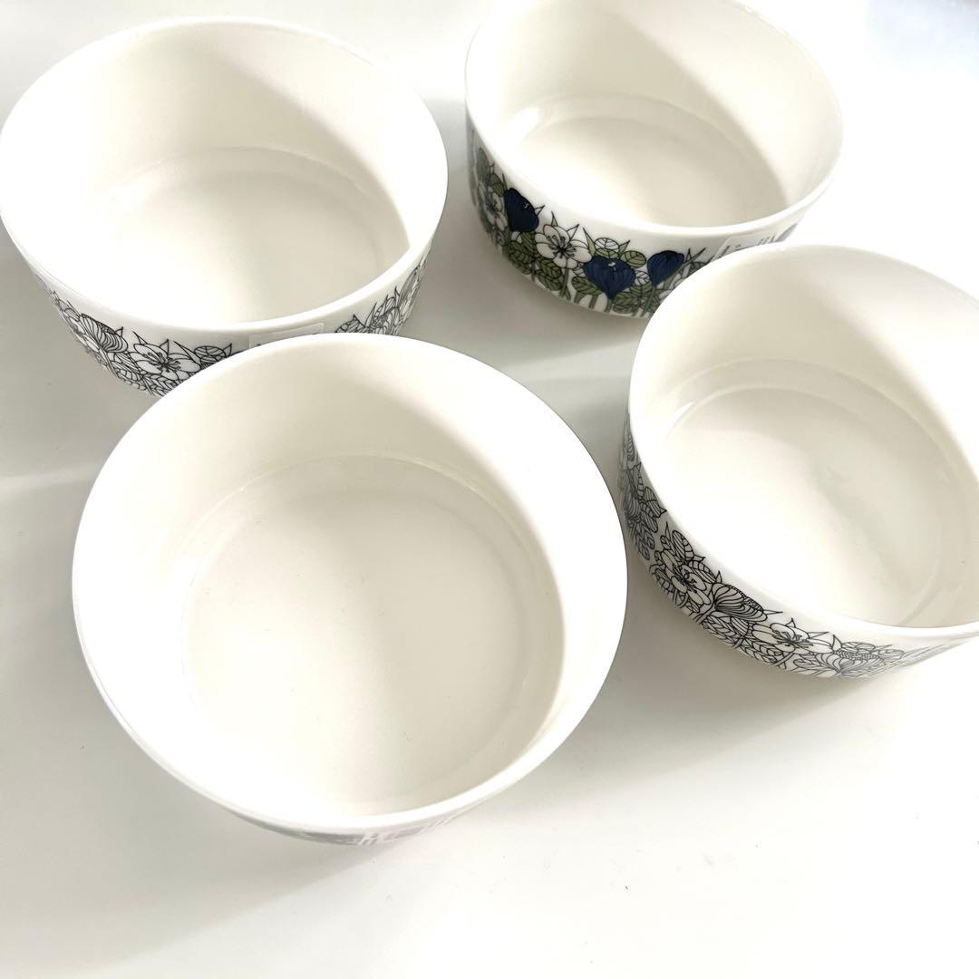 新品アラビアARABIA クロッカス ボウル 13cm 復刻 ブラック グリーン