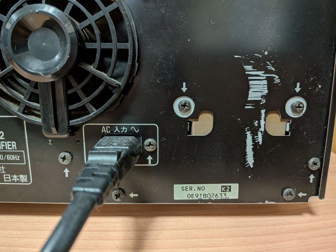 Technics SE-A1000 MK2 パワーアンプ