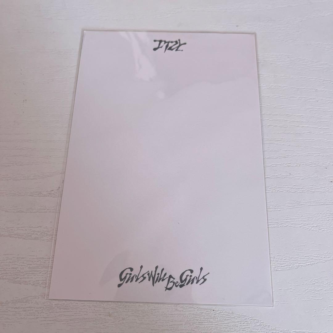 itzy whoop サイン イェジ トレカ