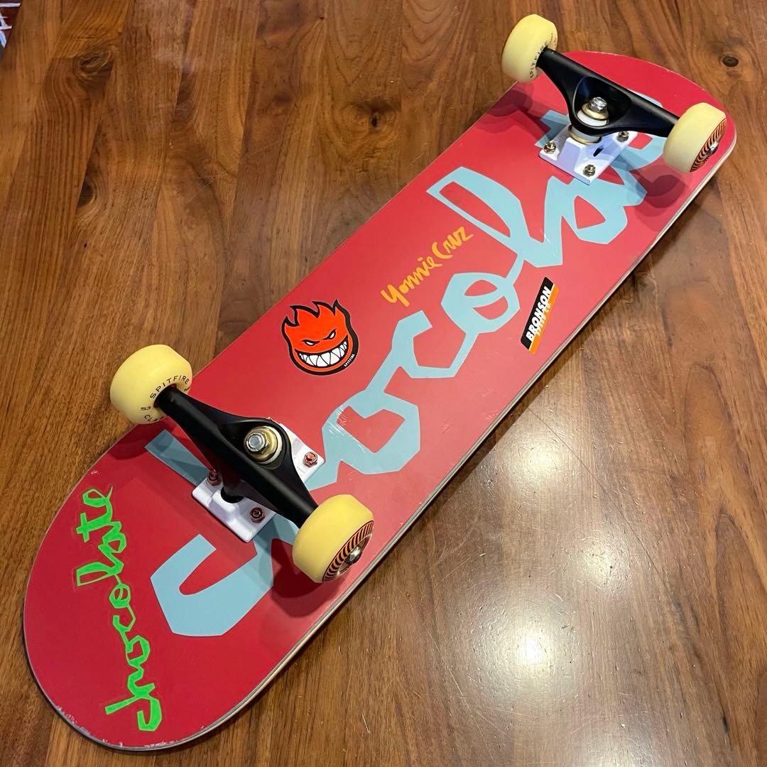 チョコレート　スケートボード　スケボー　ベンチャー　スピットファイア　極美品