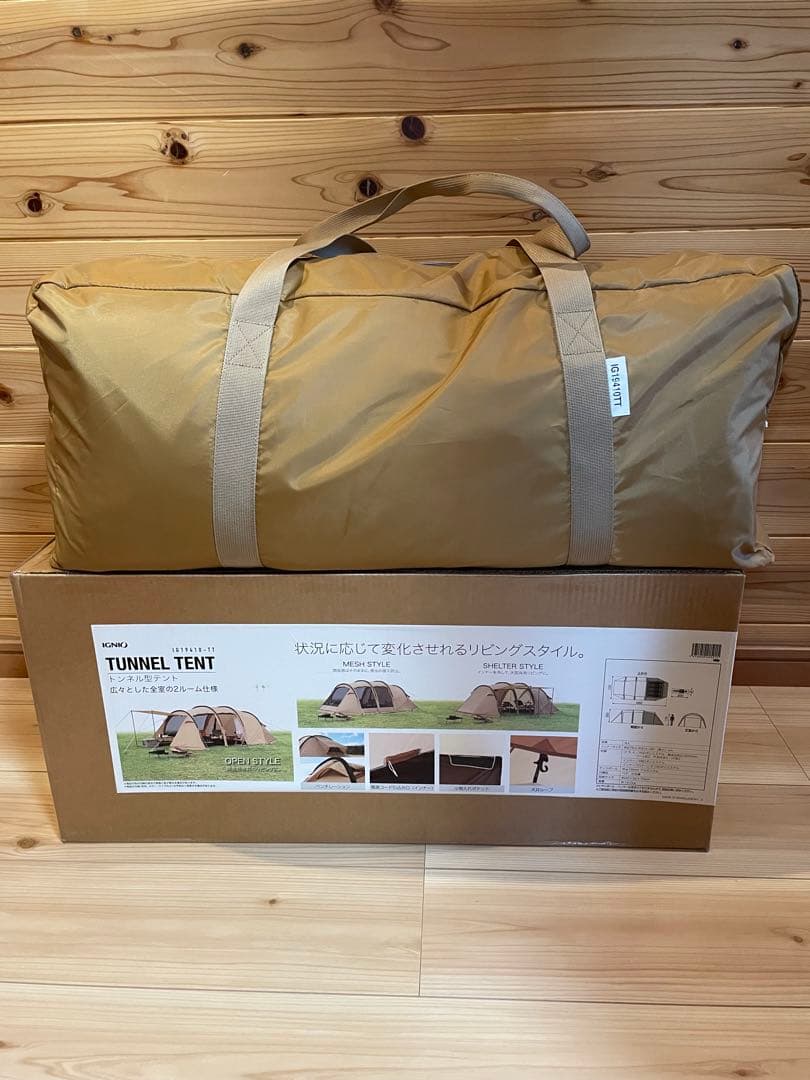 定価¥54989 新品未使用品 イグニオ 2ルーム型テント IG19410TT