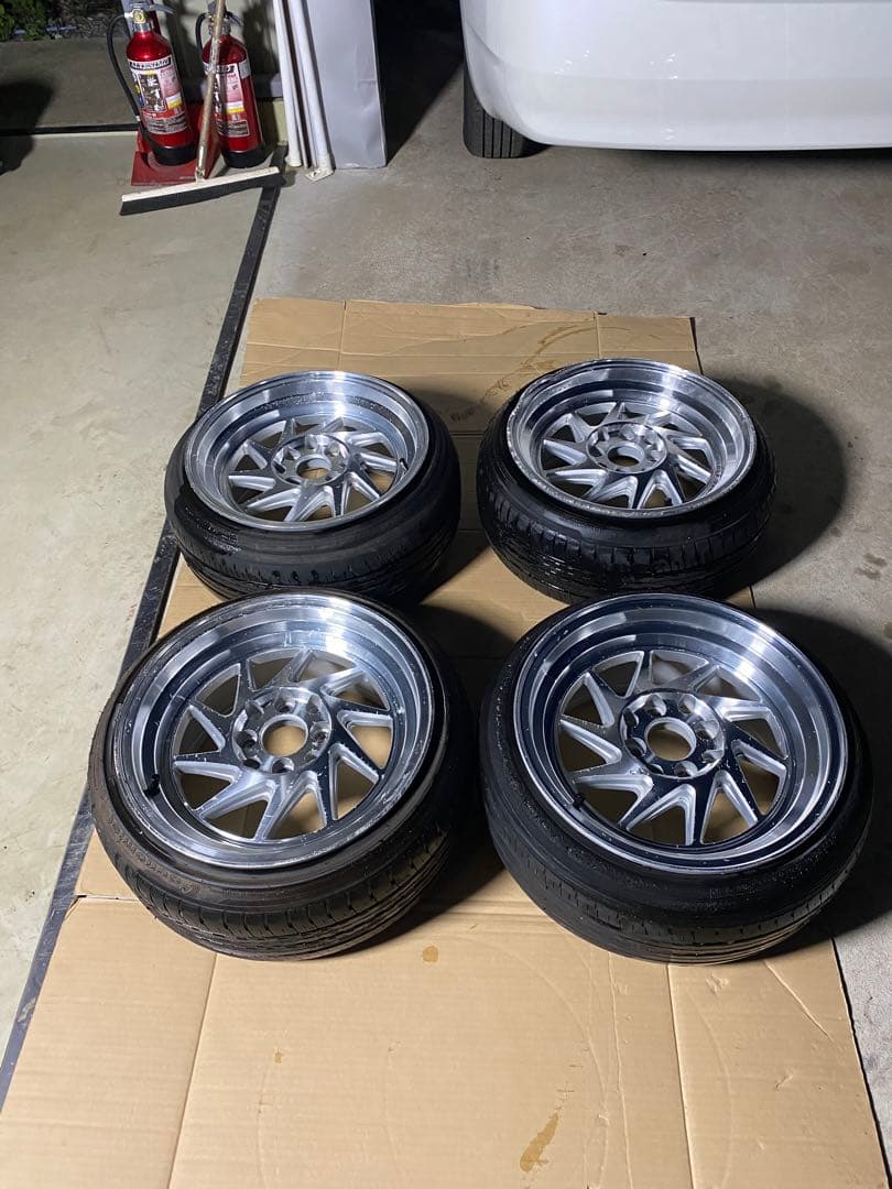 [15インチ] HLK ホイール 深リム 8J