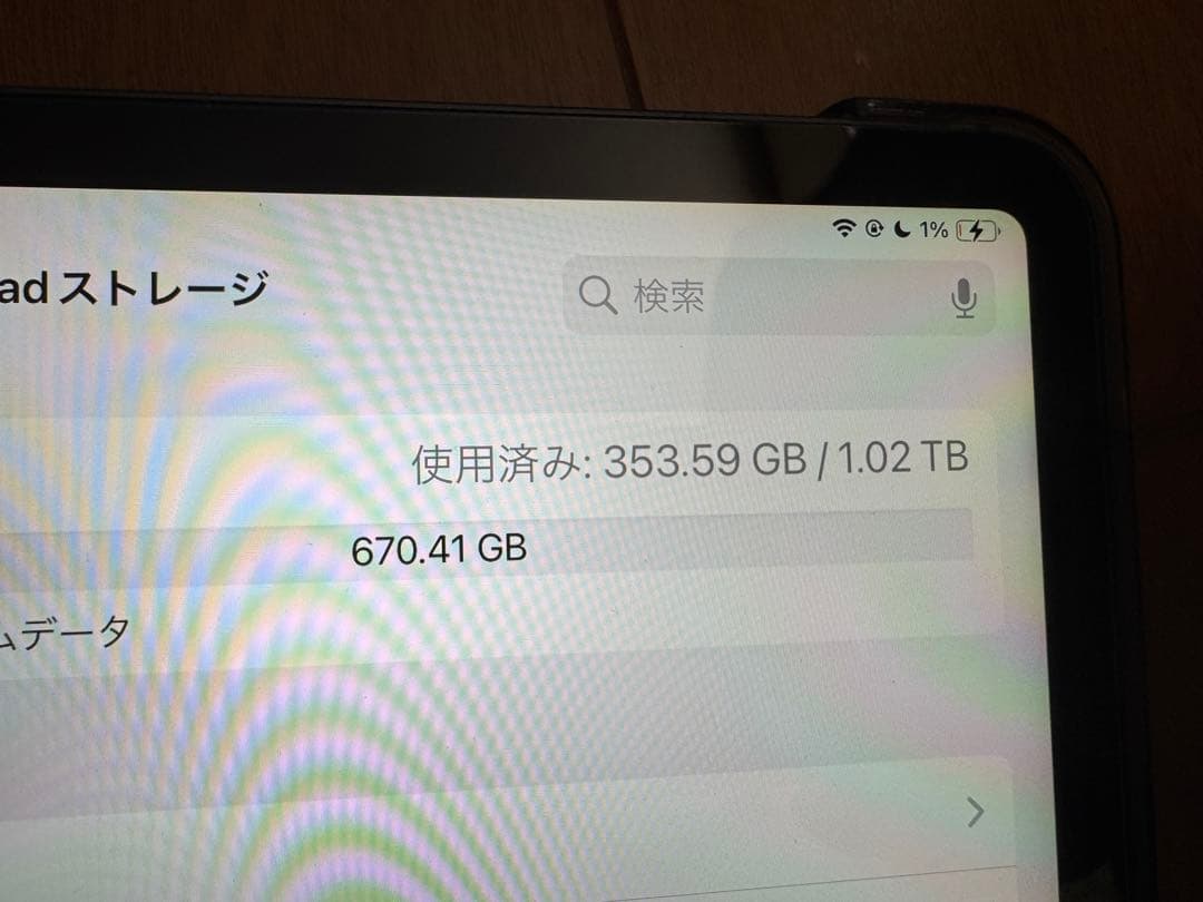 iPad Pro 第4世代　12.9インチ　1TB 本体+カバー付き