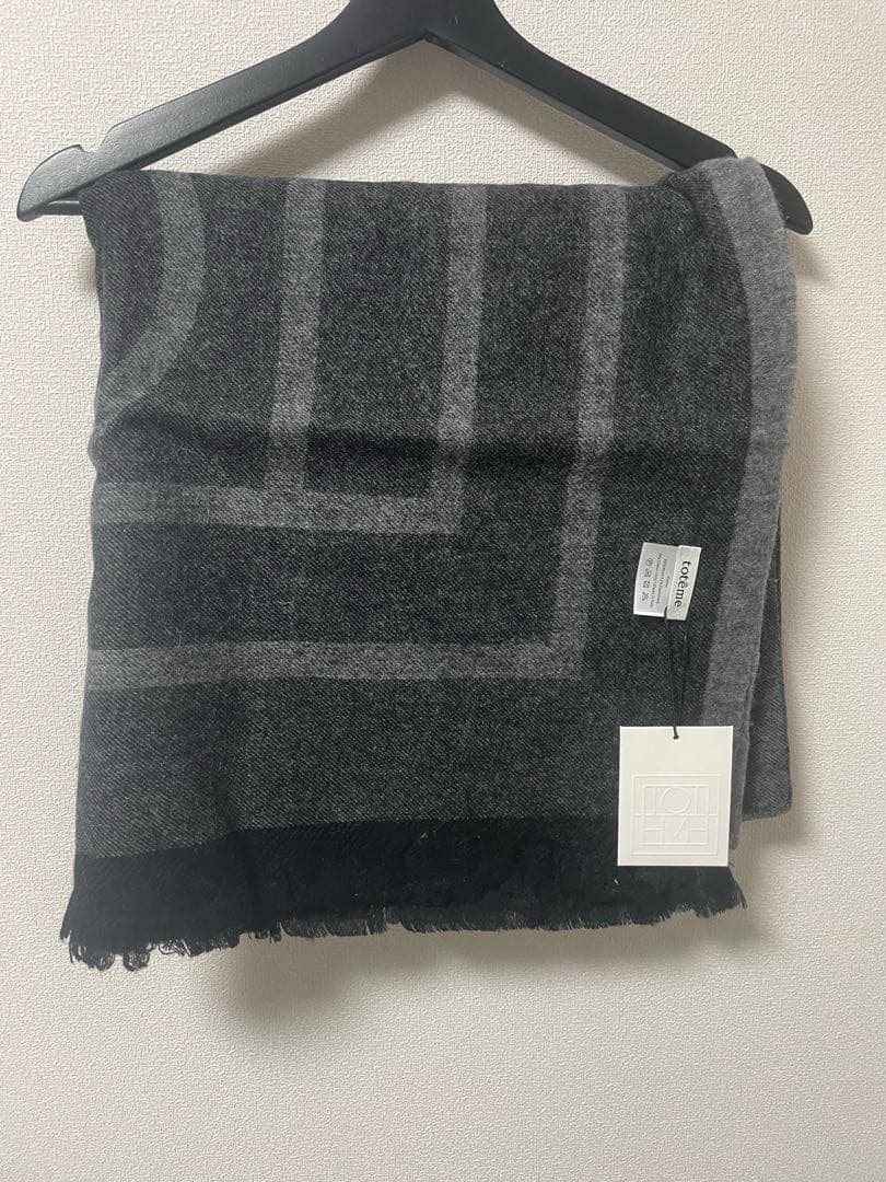 【秋冬必須アイテム】TOTME トーテム　ウールカシミヤスカーフ　マフラー