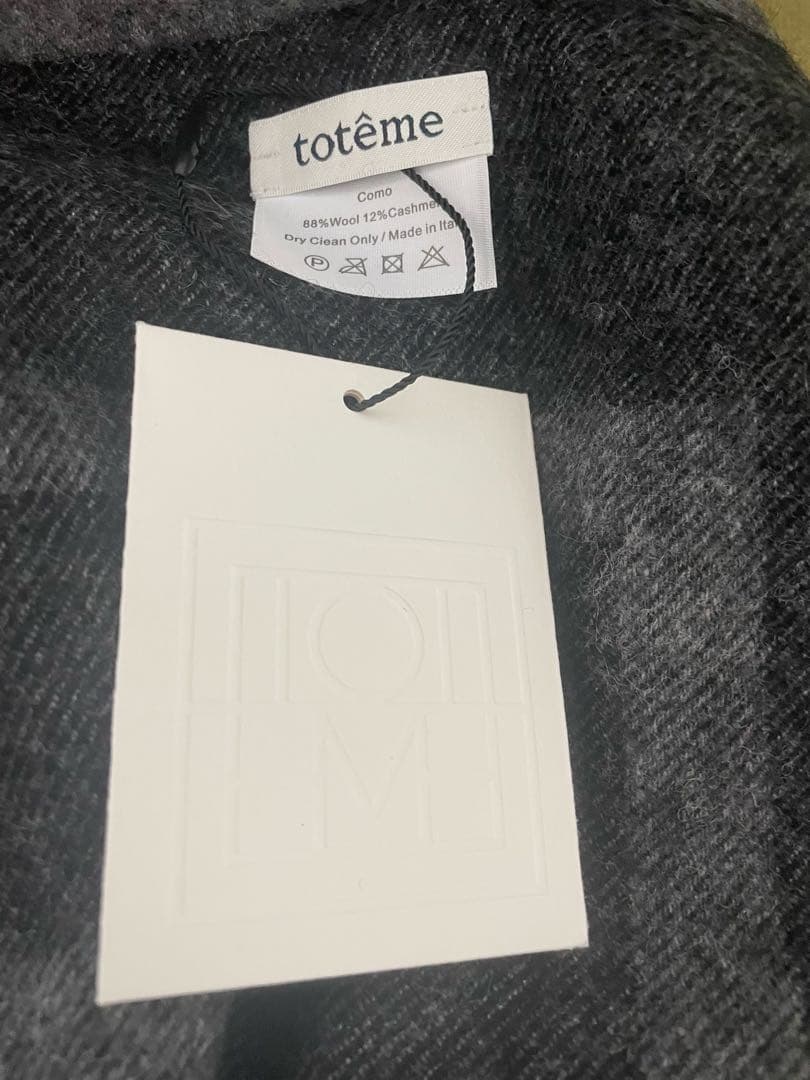 【秋冬必須アイテム】TOTME トーテム　ウールカシミヤスカーフ　マフラー