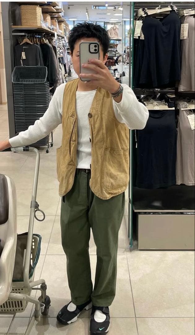 hettrick 40s ハーフムーン　ハンティングベスト