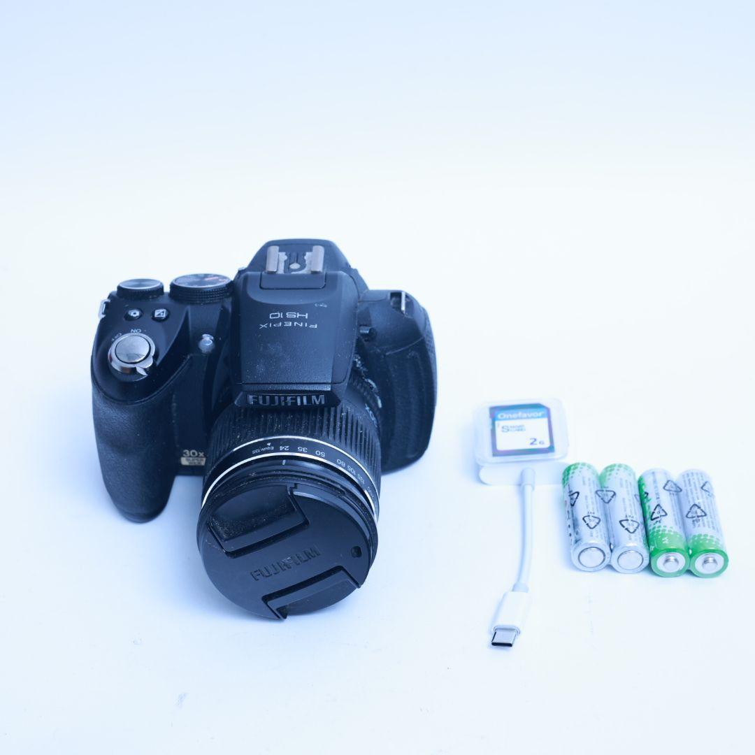 スマホ転送可 FUJIFILM デジタルカメラ HS10EXR SDカード他