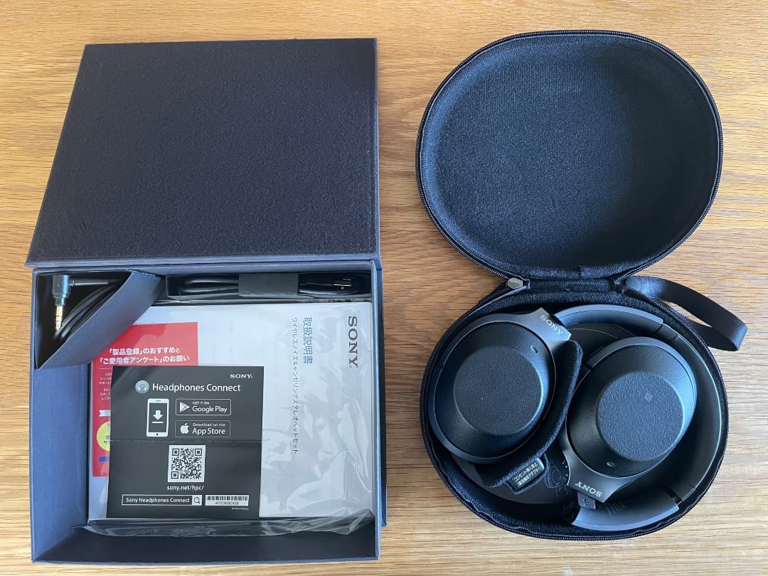 【美品】SONY WH-1000XM2 ワイヤレスヘッドホン ブラック