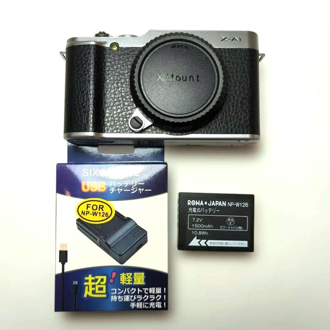 X-A1 ミラーレスカメラ USB充電器付き
